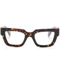 Off-White c/o Virgil Abloh - Bril Met Schildpadschild Design - Lyst