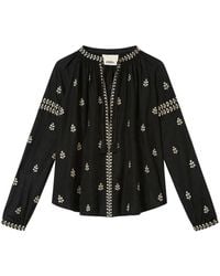 Isabel Marant - Rodis Geborduurde Top - Lyst
