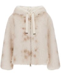 Herno - Lynx-Effect Faux-Fur Jacket - Lyst