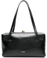 Jil Sander - Goji レザーショルダーバッグ S - Lyst