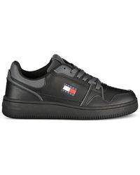 Tommy Hilfiger - Heritage Logo-Badge Leather Sneakers - Lyst