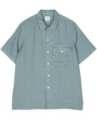 PS by Paul Smith - Short-sleeve Linen Shirt - Lyst