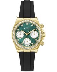 Guess - Victoria Crystal-Embellished 36Mm Watch - Lyst