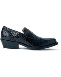 Our Legacy - Mocassins Cypher Effet Crocodile - Lyst