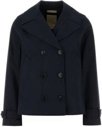 Woolrich - Gabardina Con Doble Botonadura - Lyst