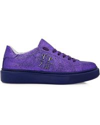 Philipp Plein - Glitter Lo-Top Sneakers - Lyst