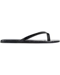 TOTEME - Flip-Flops Mit Kroko-Effekt - Lyst