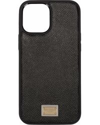 Dolce & Gabbana - Dauphine Calfskin Iphone 12 Pro Max Cover - Lyst