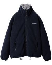Miu Miu - Fleece Down Jacket - Lyst