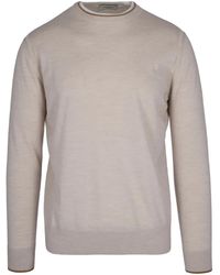 Paolo Pecora - Fine-Knit Wool Jumper - Lyst