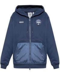 adidas - Wilpshire Spzl Zip-Fastening Hoodie - Lyst