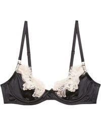 Fleur du Mal - Juliet Lace Demi Bra - Lyst