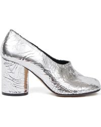 Maison Margiela - 80Mm Tabi Broken Morror High Pumps - Lyst