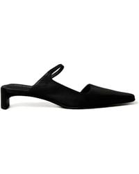 Calvin Klein - Mules Mit Eckiger Kappe - Lyst