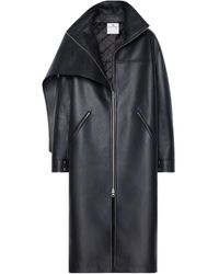 Courreges - オーバーサイズ レザーコート - Lyst