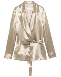 Peserico - Blazer de satén - Lyst