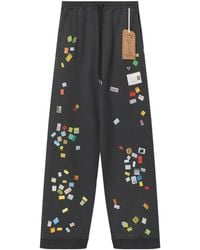 Maison Mihara Yasuhiro - Price Tag Sticker Printed Sweat Pants - Lyst