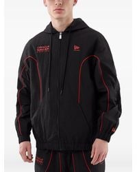 KTZ - Bull Racing Piping Hooded Track Jacket - Lyst