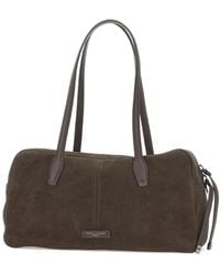 Gianni Chiarini - Suede Top-Handle Tote Bag - Lyst