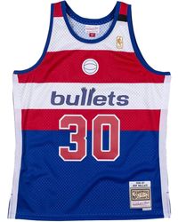 Mitchell & Ness - 1996-1997 Ben Wallace Washington Bullets オーセンティック ジャージ - Lyst