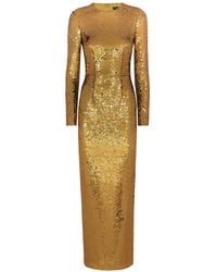 Dolce & Gabbana - Sequinned Mermaid Gown - Lyst