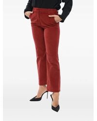 True Royal - Corduroy Flared Trousers - Lyst