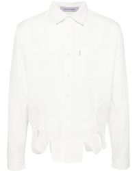 JUNTAE KIM - Camicia Con Corsetto - Lyst