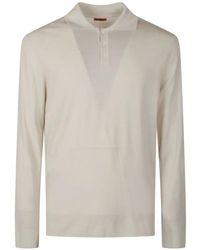 Barena - Button Polo Shirt - Lyst