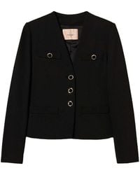 Twinset - Blazer Con Botones De Joyas - Lyst