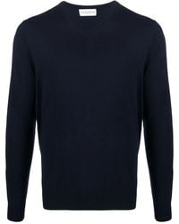 Ballantyne - Round-Neck Cotton Cardigan - Lyst