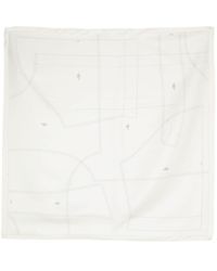 Rohe - Geometric-print Silk Scarf - Lyst
