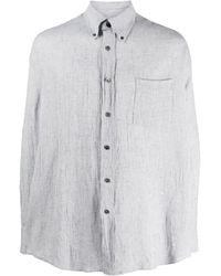 Our Legacy - Long-Sleeve Buttoned Shirt - Lyst