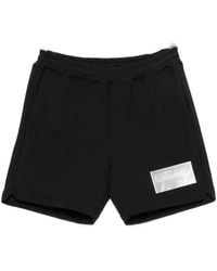 Low Brand - Logo-Patch Shorts - Lyst