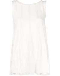Malo - Top con detalle de canalé - Lyst