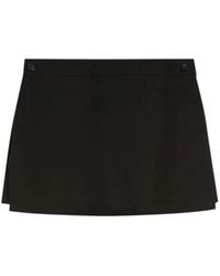 Sportmax - Pantalones Cortos Con Botones - Lyst
