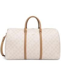 Joop! - Check-Pattern Top-Handle Luggage - Lyst