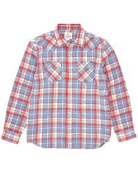 Fortela - Chemise Josh En Coton À Carreaux - Lyst