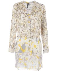 Edun - Printed Shirt Dress - Lyst
