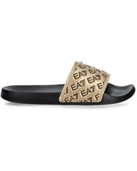 EA7 - Logo-Detail Slides - Lyst