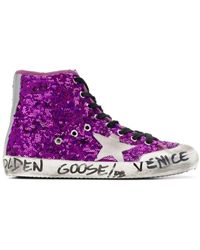 sequin sneakers designer