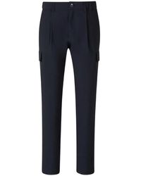 Herno - Resort Pleated Cargo~Pocket Trousers - Lyst