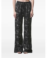 Thom Krom - Marble Print Trousers - Lyst