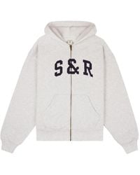 Sporty & Rich - Sudadera con capucha y cremallera - Lyst