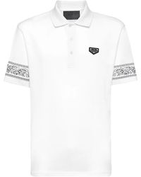 Philipp Plein - Paisley Gothic Plein Polo Shirt - Lyst