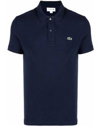 Lacoste - Piqué Gebreid Katoenen Poloshirt - Lyst