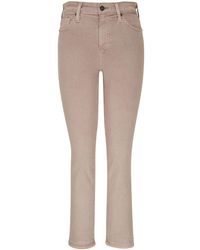 AG Jeans - Mari Cropped-Jeans mit hohem Bund - Lyst