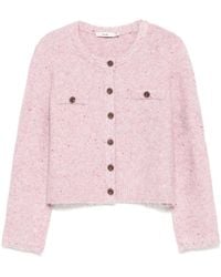 B+ AB - Crew Neck Cardigan - Lyst