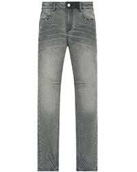 RTA - Bryant Cross-Stitch Skinny Jeans - Lyst