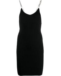 Gcds - Short Dress With Rhinestones - Lyst