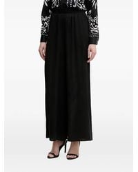 Morgan - Elasticated-Waist Palazzo Pants - Lyst